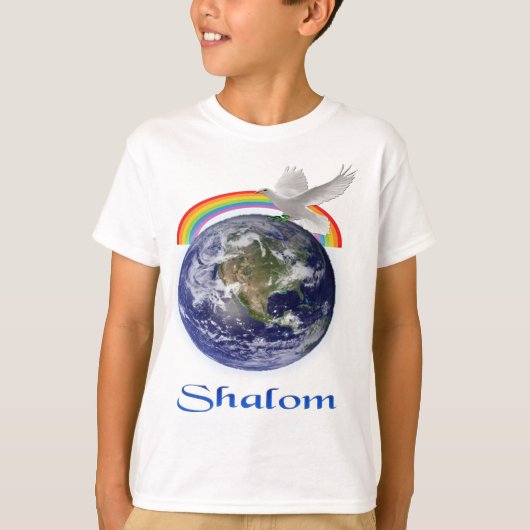 shalom t-shirt (Voorkant)