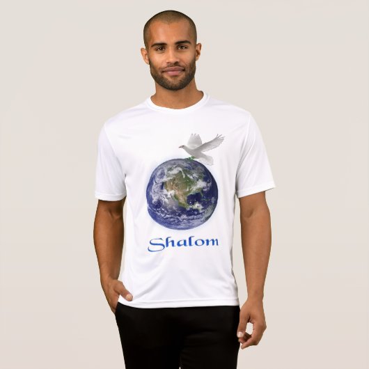 shalom t-shirt (Voorkant volledig)