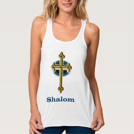 Shalom Tanktop (Voorkant)