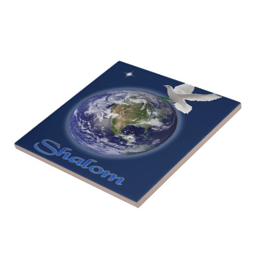 shalom tegeltje (Zijkant)