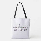 SHALOM TOTE BAG (Achterkant)