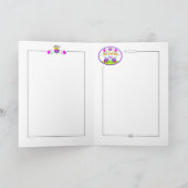 Shalom van ons huis naar uw wenskaart kaart (Binnen)