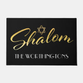 Shalom Welkom deur mat (Voorkant)