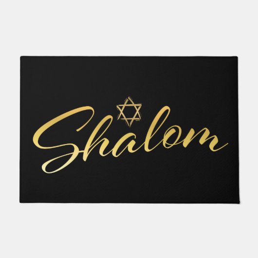 Shalom Welkom deur mat (Voorkant)