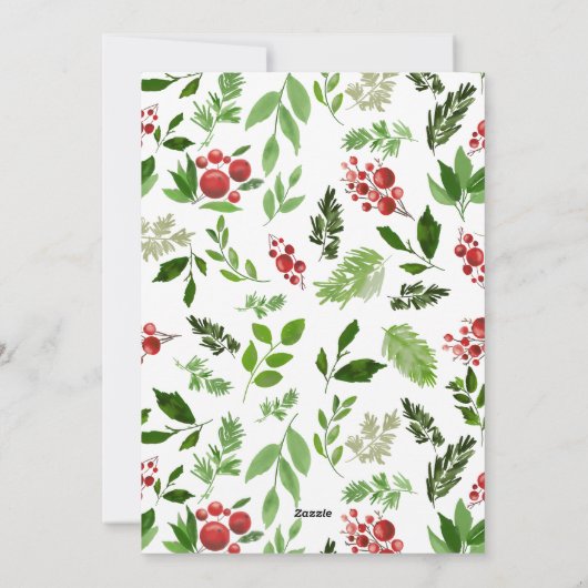 Shalom White Script Photo Overlay Hanukkah Feestdagenkaart (Achterkant)