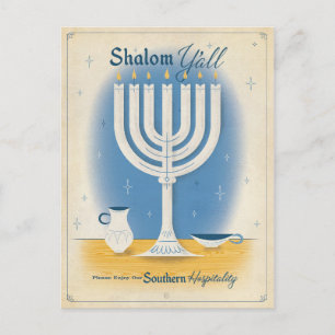 Shalom Y'all Briefkaart