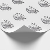 Shalom Y'all Cowboy Joodse Chanoeka West Cadeaupapier (Hoek)