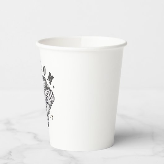 Shalom Y'all Cowboy Joodse Chanoeka West Papieren Bekers (Links)