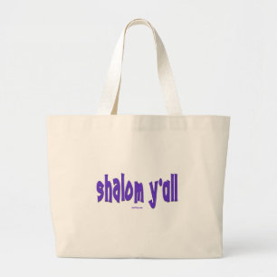 SHALOM Y'ALL GIFTS GROTE TOTE BAG