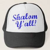 Shalom Y'all! Trucker Pet (Voorkant)