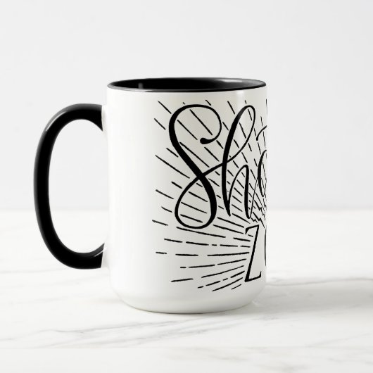 Shalom Zone Coffee Cup Mok (Links)