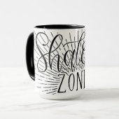 Shalom Zone Coffee Cup Mok (Voorkant links)