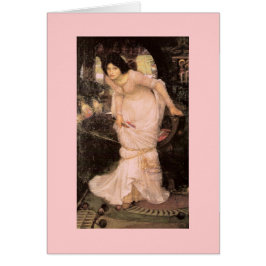 Shalott kijkend naar Lancelot