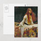 Shalott op het water briefkaart (Voorkant / Achterkant)