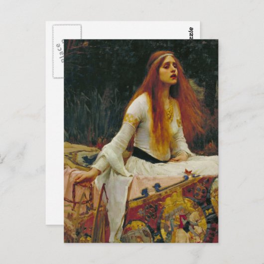 Shalott op het water briefkaart (Voorkant / Achterkant)