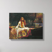 Shalott op het water canvas afdruk (Voorkant)