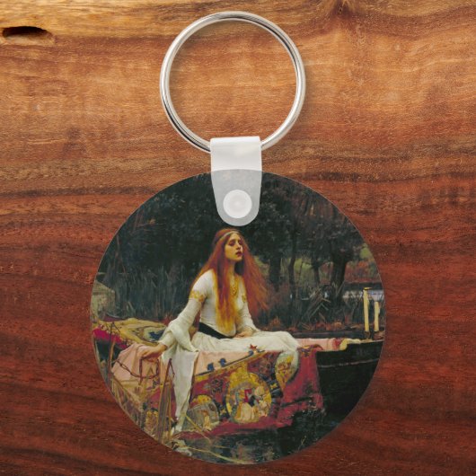 Shalott op het water sleutelhanger (Voorkant)