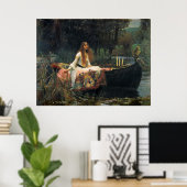 Shalott - Reproduction Art Poster (Thuiskantoor)