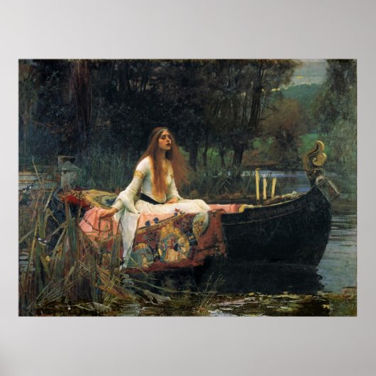 Shalott - Reproduction Art Poster (Voorkant)