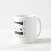 Shaluka Dist. "Ik ben ergens anders" Mok (Voorkant rechts)