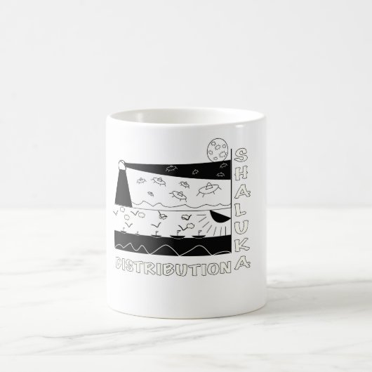 Shaluka Dist. "Ik ben ergens anders" Mok (Center)