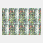 Shalvah - Bücher Geschenkpapier Set Inpakpapier Vel (Voorkant 3)