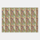 Shalvah - Bücher Geschenkpapier Set Inpakpapier Vel (Voorkant 2)