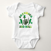 Sham Rock and Roll St Patrick's Day Romper (Voorkant)