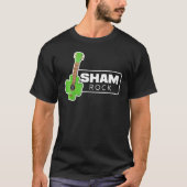 Sham Rock Guitar Funny St Patrick S Day Guitarist T-shirt (Voorkant)