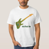 Sham Rock Irish Rock Star T shirt (Voorkant)