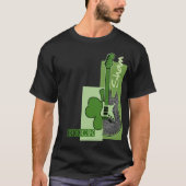 Sham Rock. Muziekthema St.Patrick's Day T-shirt (Voorkant)