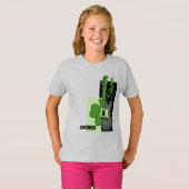 Sham Rock. Muziekthema St. Patrick's Day T-shirt (Voorkant volledig)