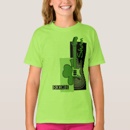 Sham Rock. Muziekthema St. Patrick's Day T-shirt