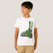 Sham Rock. Muziekthema St. Patrick's Day T-shirt (Voorkant volledig)
