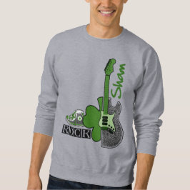 Sham Rock. Muziekthema St. Patrick's Day Trui