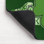Sham Rock. St. Music Theme Patrick's Day Gift Muismat (Hoek)