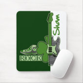 Sham Rock. St. Music Theme Patrick's Day Gift Muismat (Met muis)