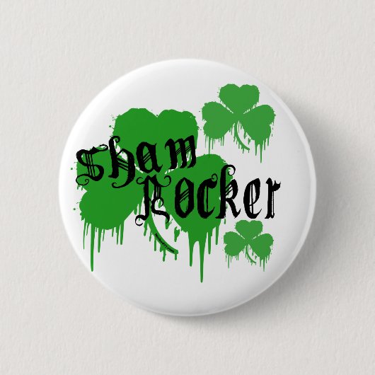 Sham Rocker Buttonnen Ronde Button 5,7 Cm (Voorkant)