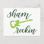 Sham Rocking Briefkaart (Voorkant)