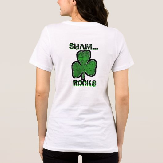 SHAM.. ROCKS - Tri-Blend SHIRT (Achterkant)