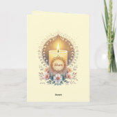 Sham Symbool van Licht en Vernieuwing in het Perzi Kaart (Achterkant)