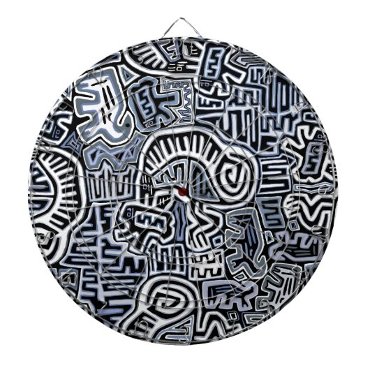 Shamaan Peyote Ritueel Mola Dartbord (Voorkant)