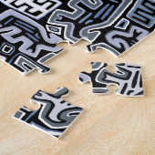 Shamaan Peyote Ritueel Mola Legpuzzel (Zijkant)