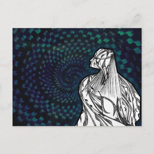 "Shaman" Briefkaart (Voorkant)