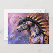 Shaman-Briefkaart Briefkaart (Voorkant / Achterkant)