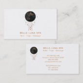 *~* Shaman Cosmic Moon Universe Lunar Visitekaartje (Voorkant / Achterkant)