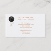 *~* Shaman Cosmic Moon Universe Lunar Visitekaartje (Achterkant)