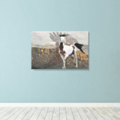 Shaman de Afdruk van het Legend Canvas (Insitu (Houten vloer))