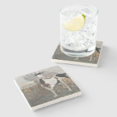 Shaman de Legend marmer onderzetter (Zijkant)