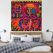 Shaman Demon Spirits and Dreams Canvas Afdruk (Insitu (Slaapkamer))